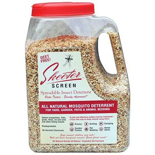 Skeeter Screen 90800 Spreadable Insect Deterrent, 4-Pound | Amazon (US)