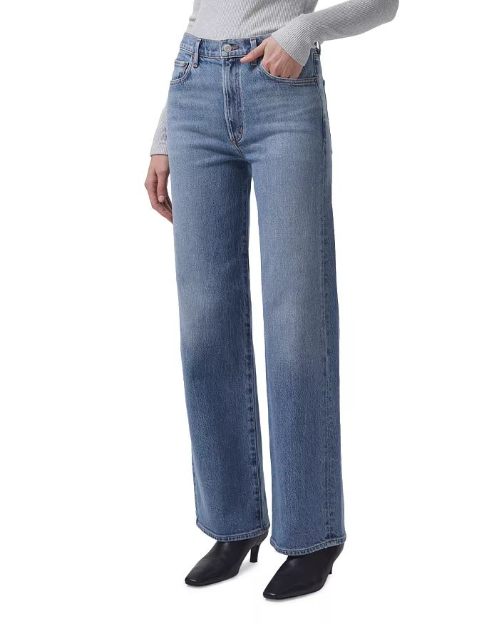 Harper High Rise Wide-Leg Jeans in Flash | Bloomingdale's (US)