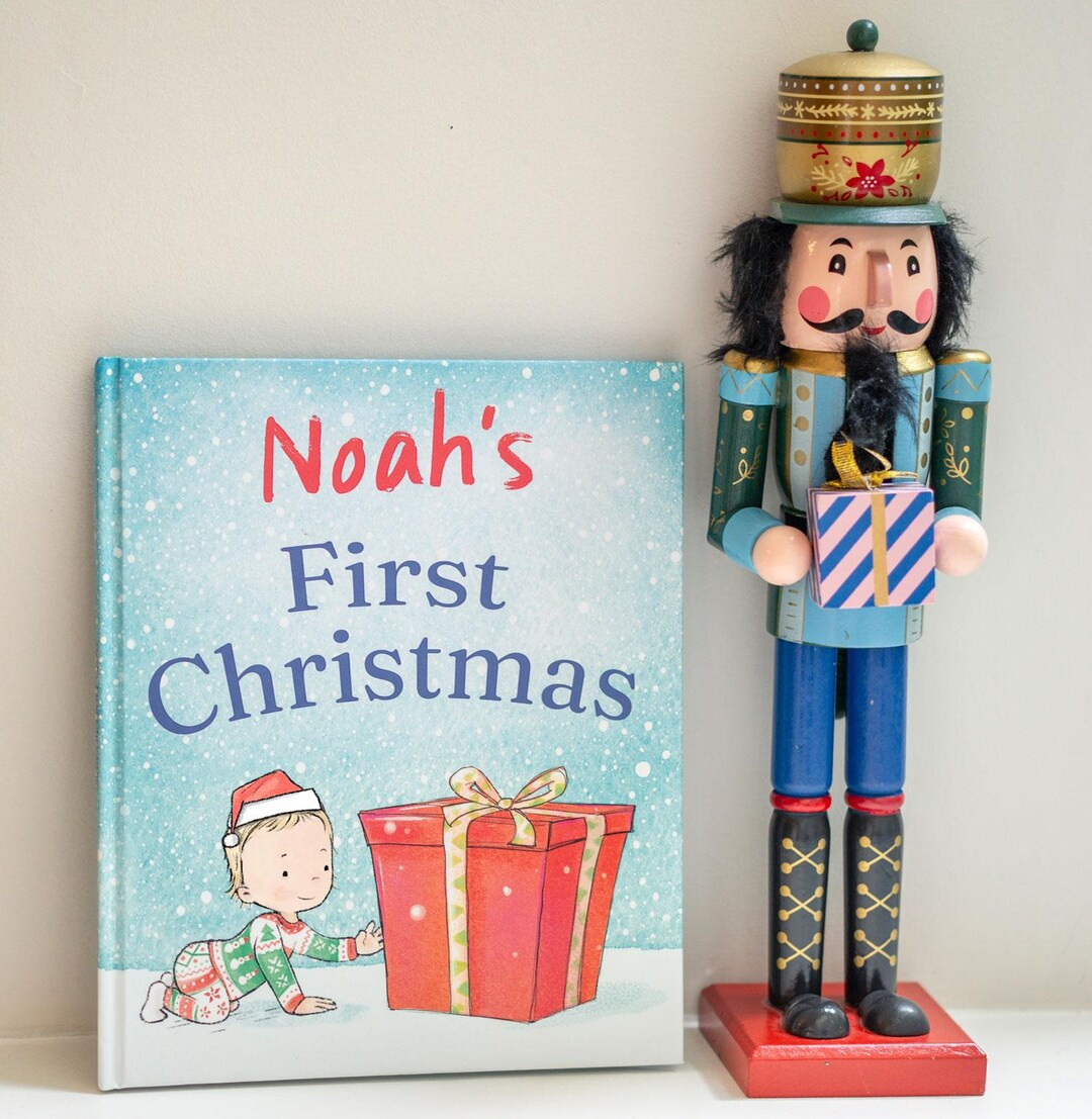 Baby's First Christmas Gift | Personalized Storybook for One Year Old | Custom Name Book Keepsake... | Etsy (US)