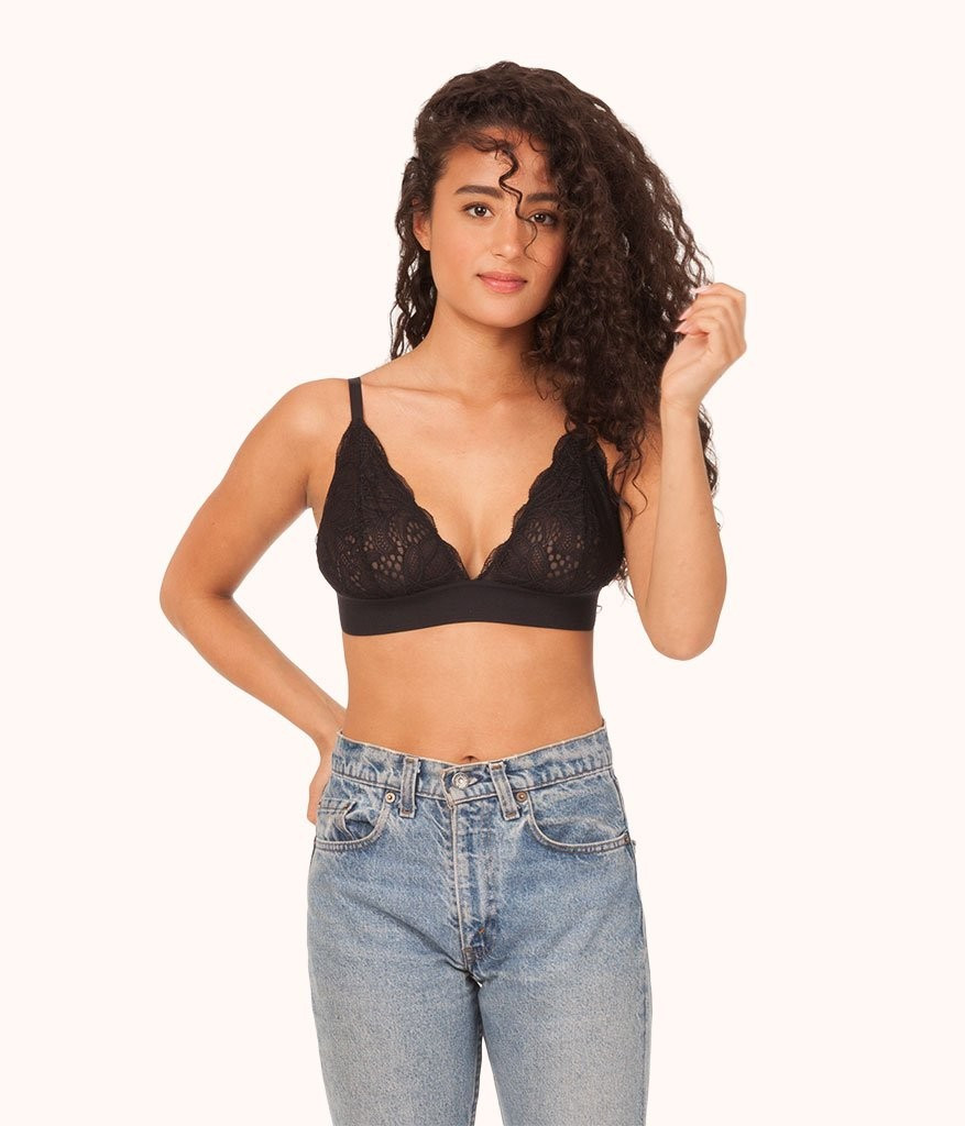 The Long-Lined Lace Bralette | LIVELY