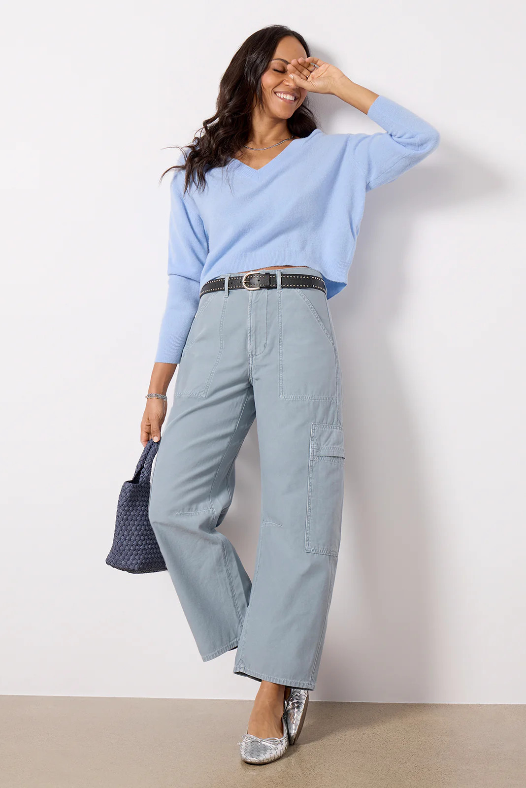 Marcelle Easy Leg Cargo | Evereve