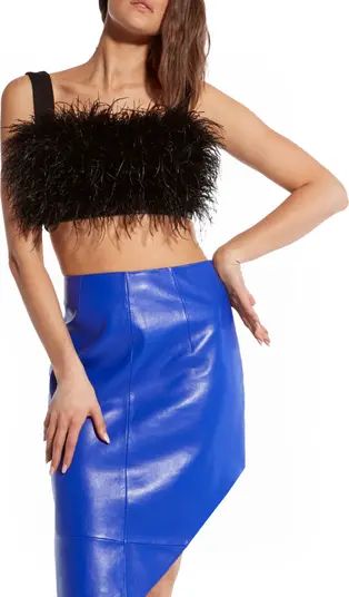 Marianna Feather Crop Top | Nordstrom