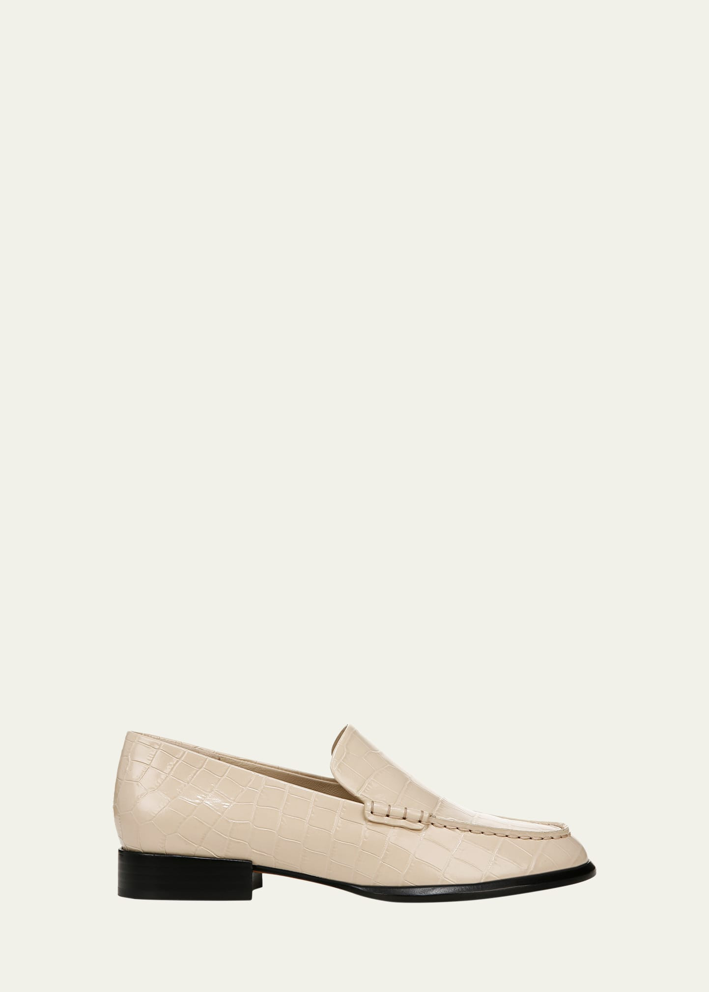 Vince Naomi Croco Embossed Loafers | Bergdorf Goodman