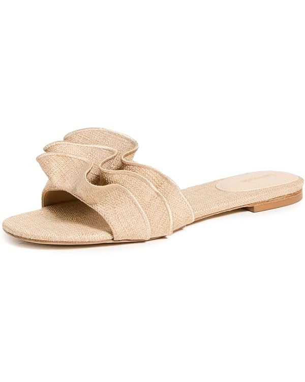 Larroude Women's Ivy Ruffle Sandals | Amazon (US)