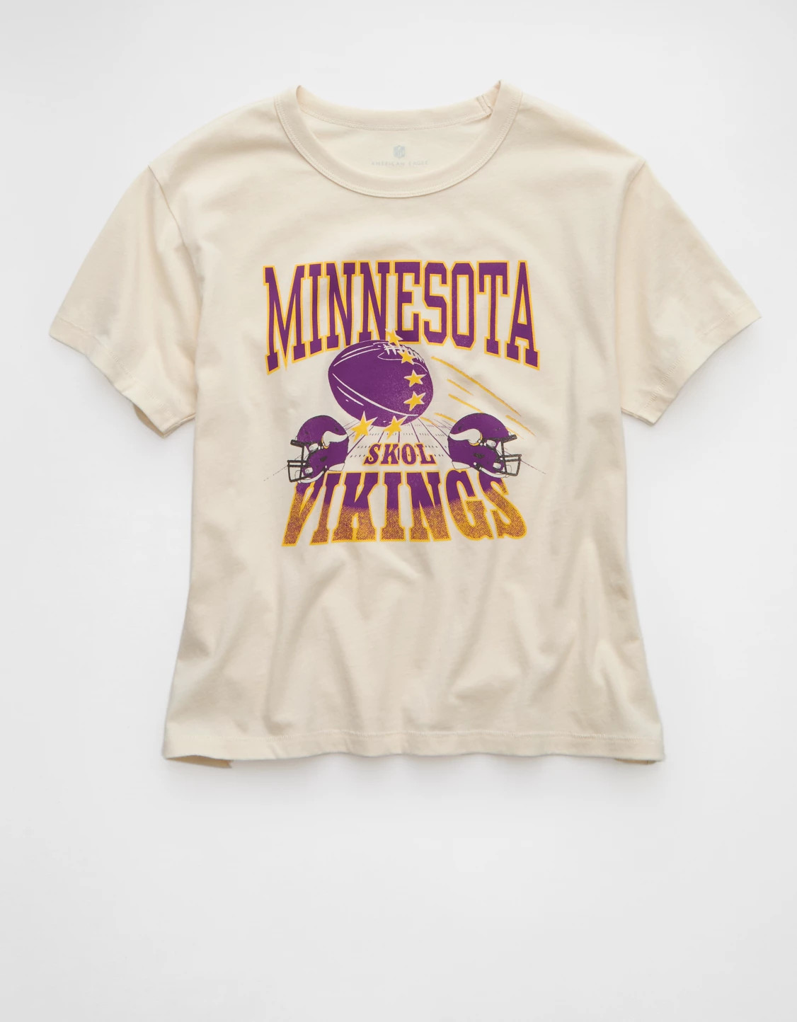 NFL Ex-Boyfriend Minnesota Vikings Graphic T-Shirt | American Eagle Outfitters (US & CA)