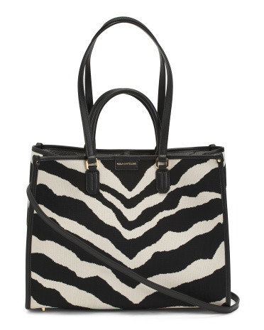 Made In Italy Crochet Tote | TJ Maxx