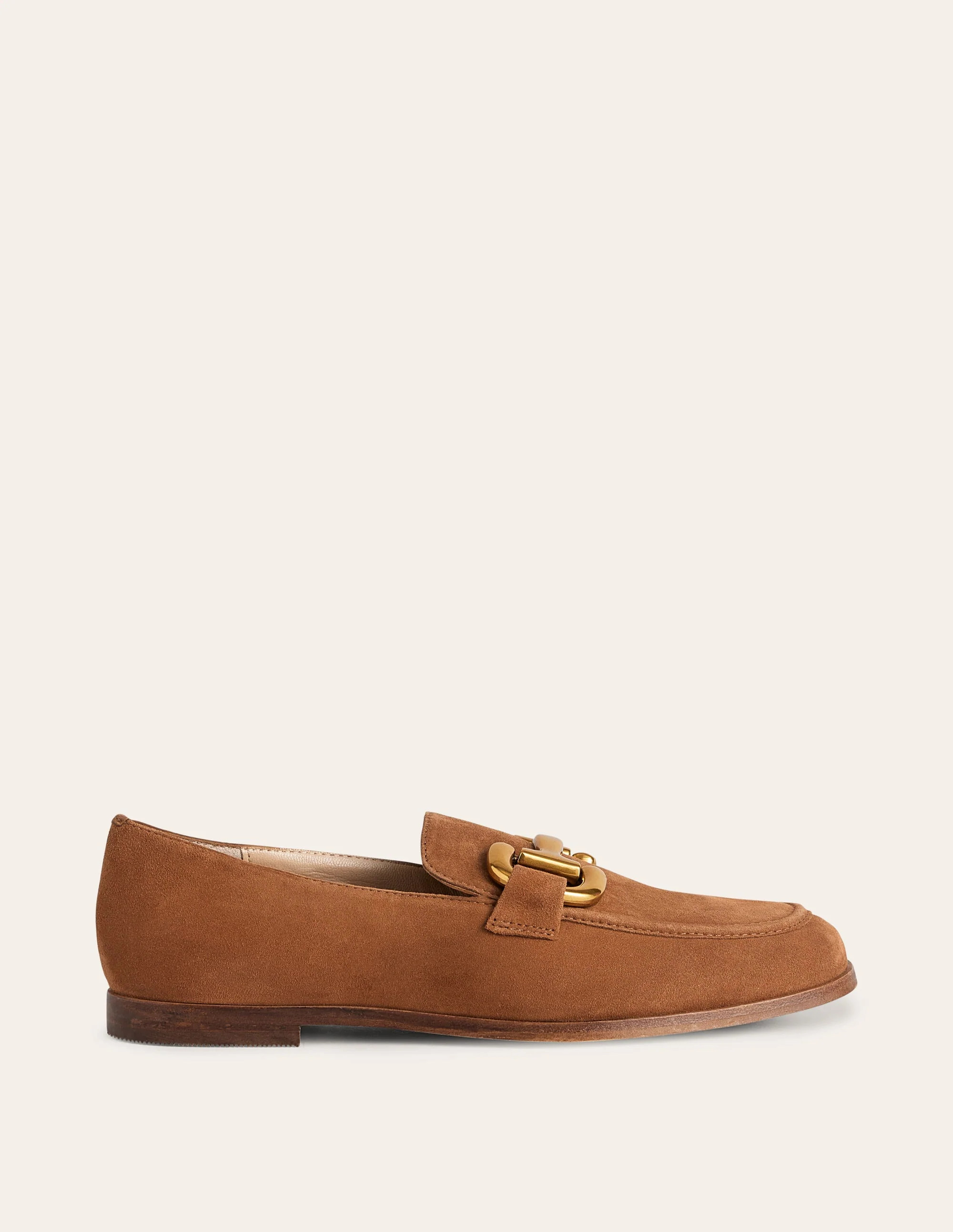 Iris Snaffle Loafers-Ginger Snap Suede | Boden UK