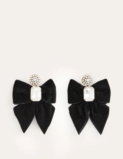 Party Bow Earrings | Boden (US)