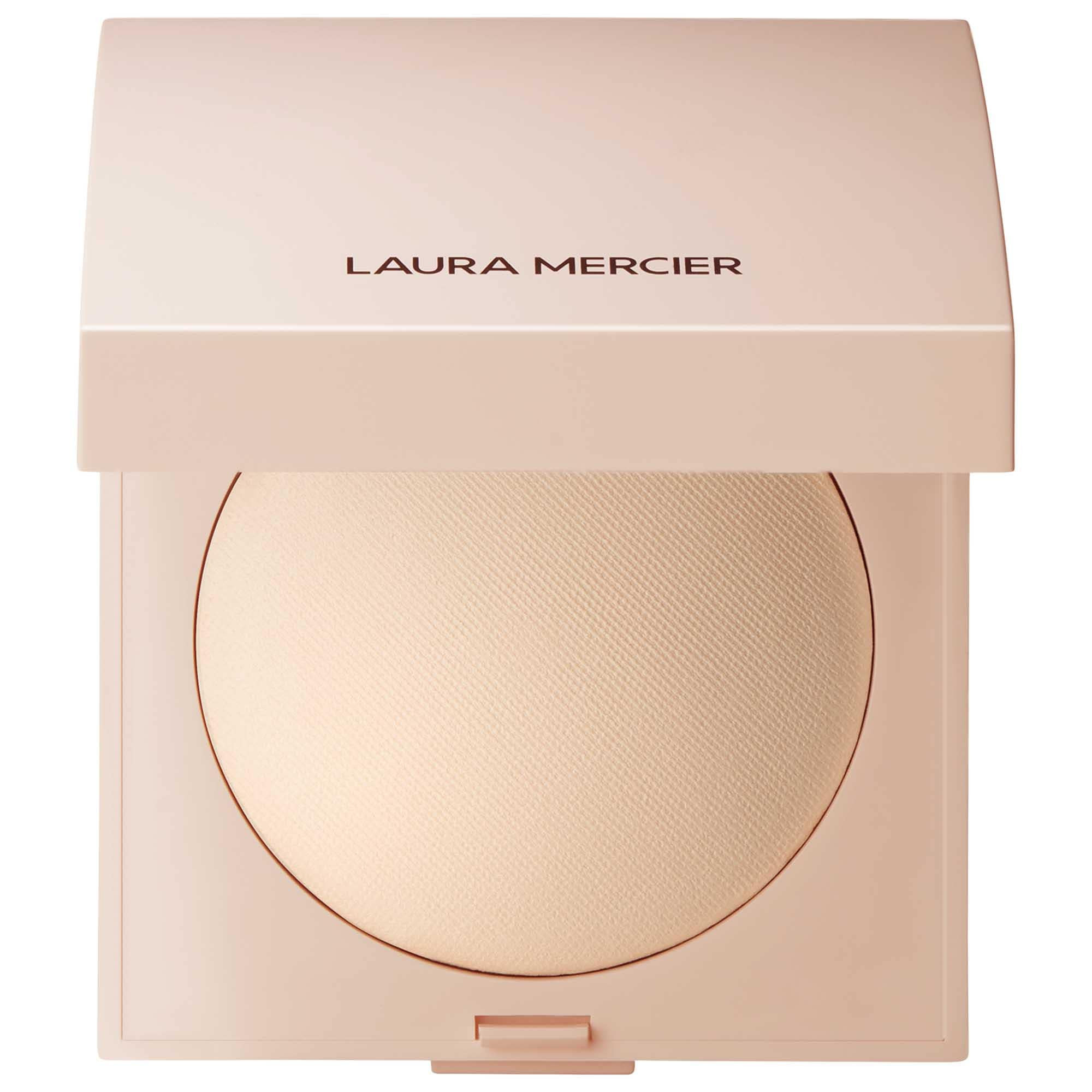 Laura Mercier Real Flawless Luminous Perfecting Talc-Free Pressed Powder Translucent 0.24 oz / 7 g | Sephora (US)