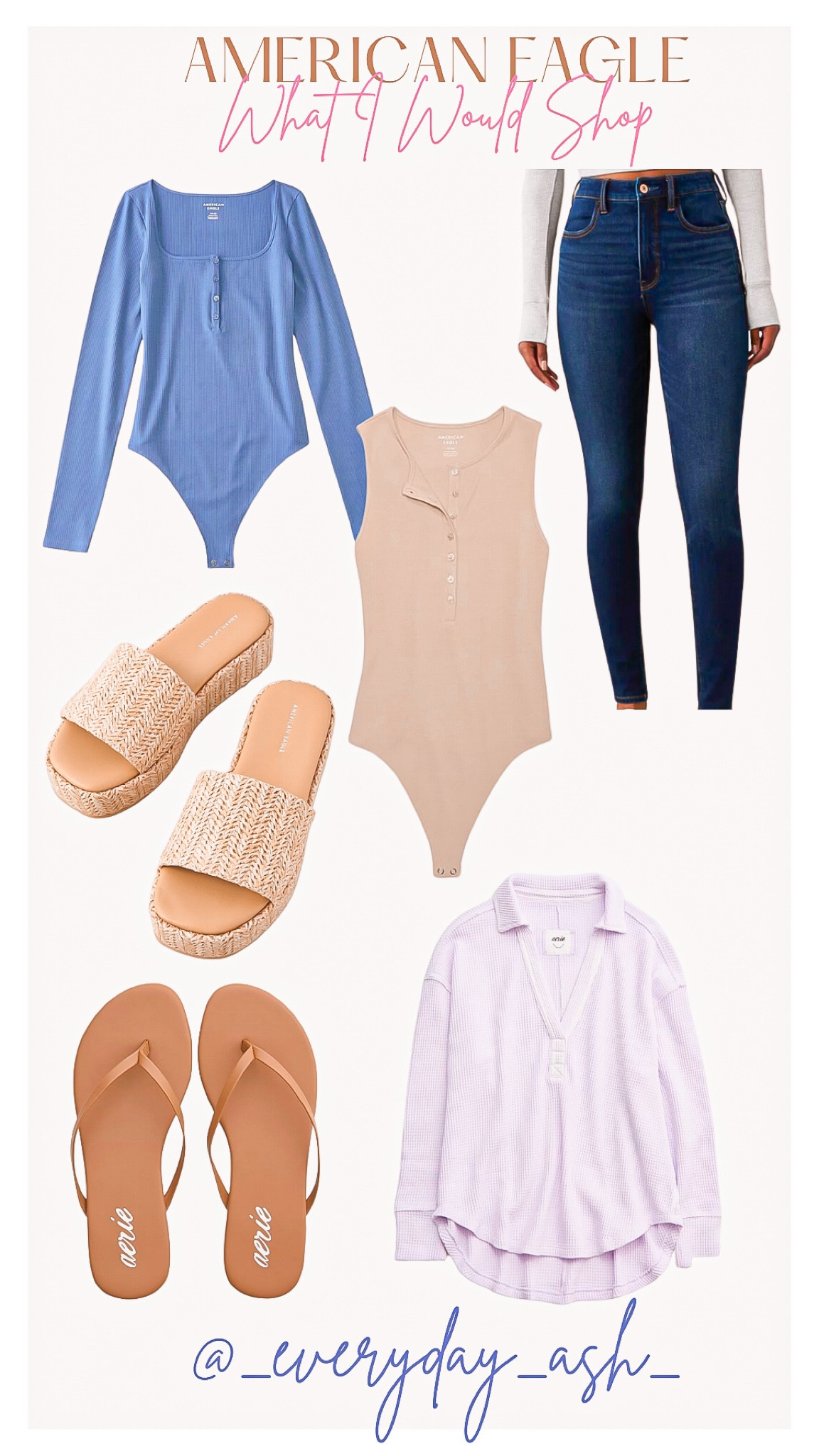 LTK spring sale 🛍️🎉

Copy the discount code on the link to shop the sale 😌

Blue bodysuit, tan bodysuit, women’s jeans, women’s pants, sandals , flip flops, purple shirt, leggings, aerie, yoga pants, active wear 

#LTKSpringSale #LTKfindsunder50 #LTKstyletip