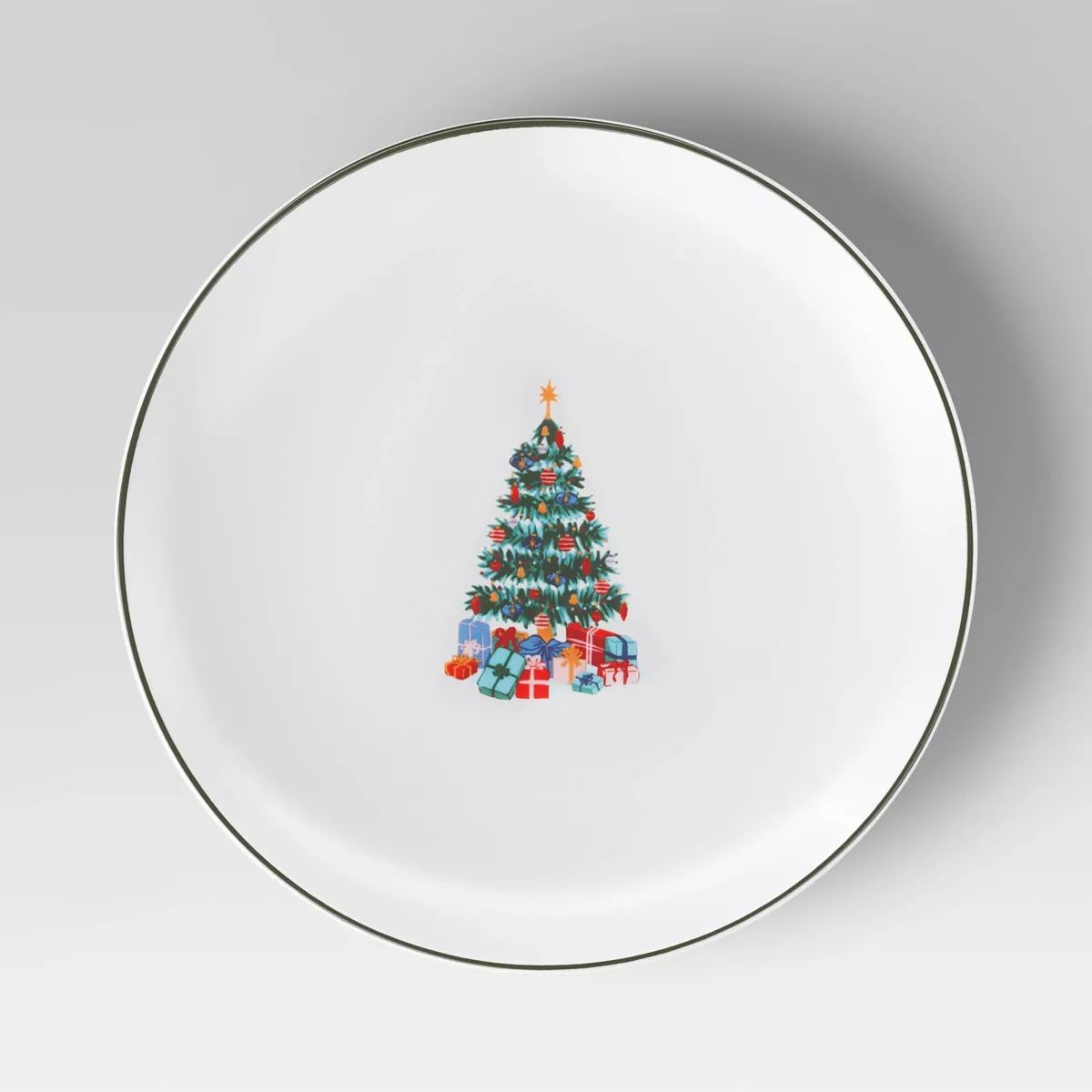 Christmas Dining Salad Plate White - Threshold™ | Target