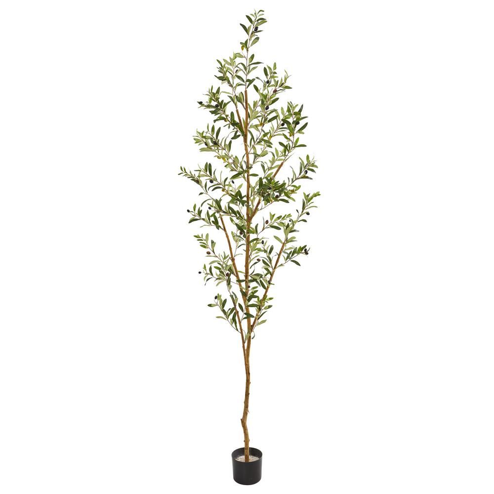 Indoor 82 in. Olive Artificial Tree | The Home Depot