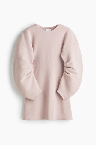 H & M - Geripptes Strickkleid aus Viskosemix - Rosa - Damen | H&M (DE, AT, CH, NL, FI)