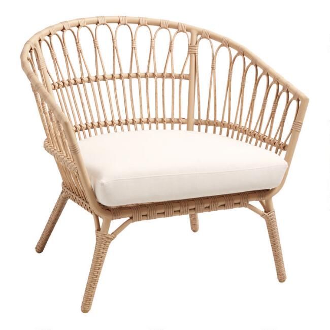 All Weather Wicker Lenco Outdoor Chair | World Market