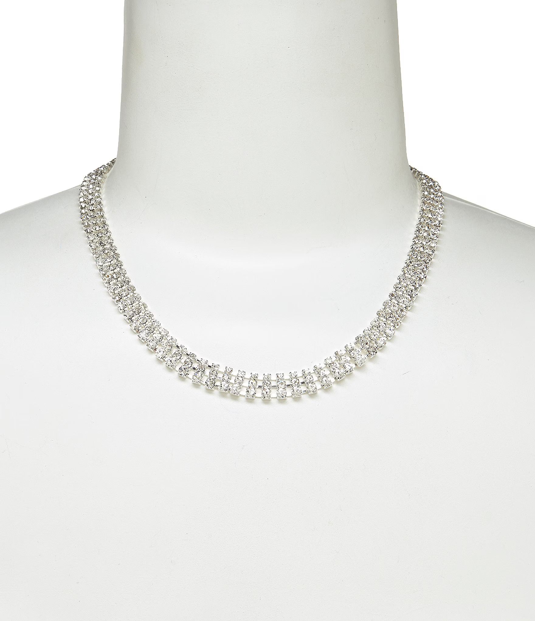 Cezanne Rhinestone Collar Necklace | Dillard's | Dillards