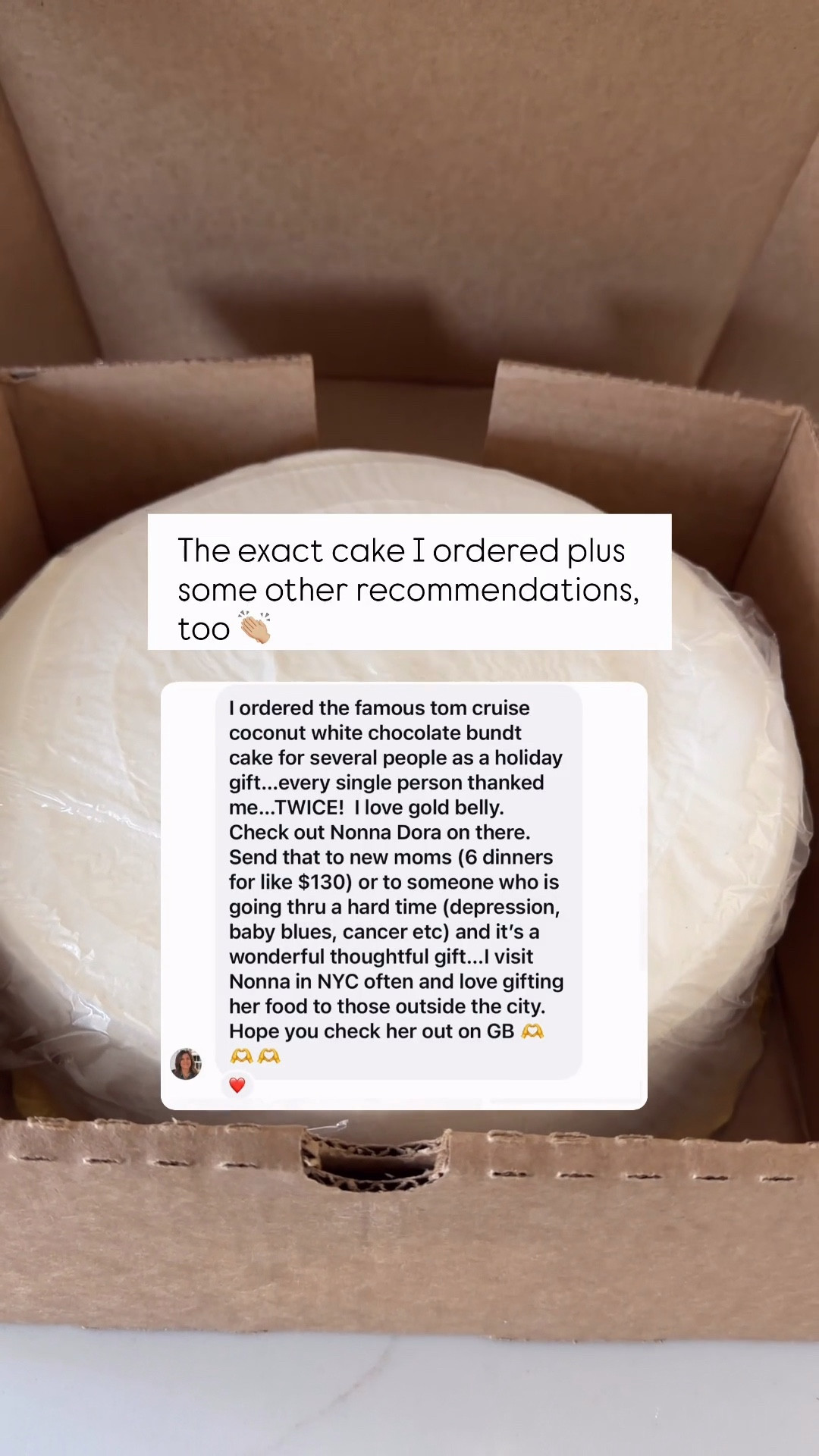 The 9 layer smith island cake 🎂 plus some other recommendations from Goldbelly

Comment SHOP below to receive a DM with the link to this post on my LTK ⬇ https://liketk.it/5OhRt #ltkover40 #ltkseasonal

#LTKfoodie