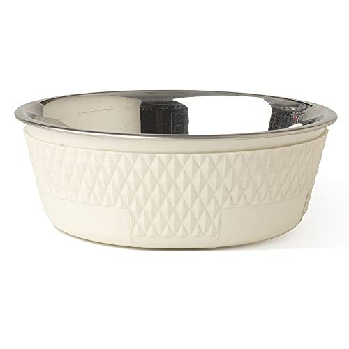PetRageous 16010 Kona Stainless-Steel Non-Slip Dishwasher Safe Dog Bowl | Amazon (US)