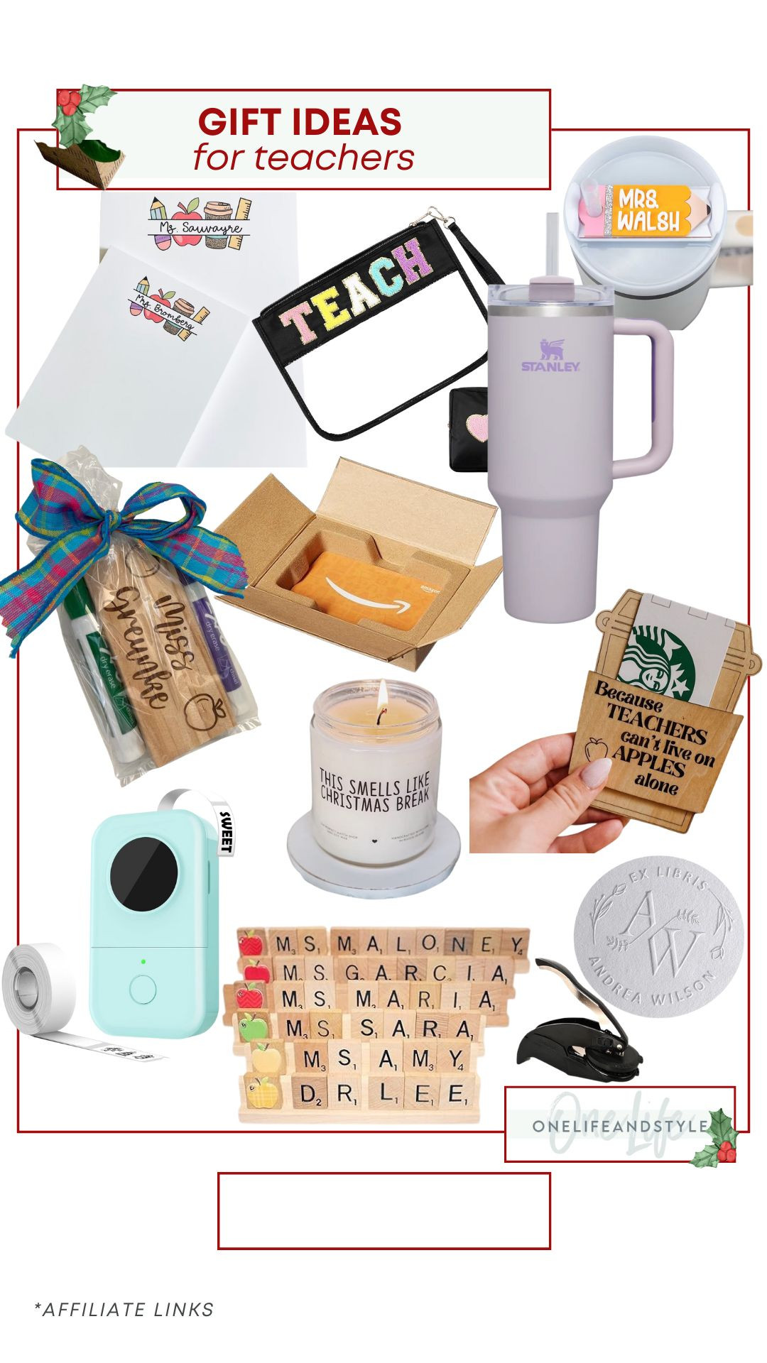 Looking for a gift for the amazing teacher in your life? Here are a few ideas! 

#LTKGiftGuide #LTKCyberWeek #LTKHoliday
