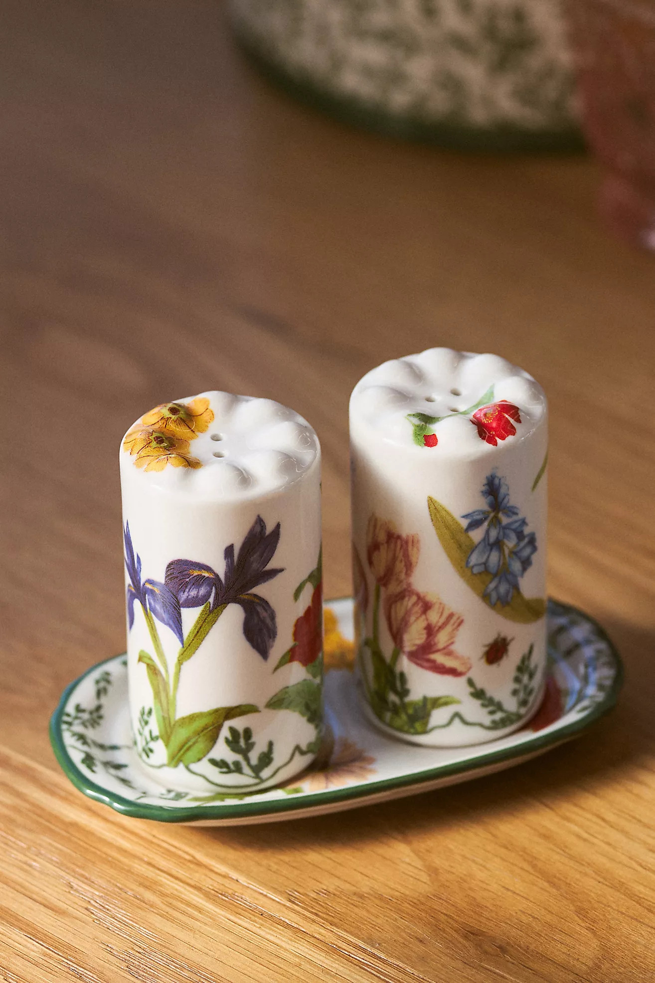 Eden Stoneware Salt & Pepper Shakers | Anthropologie (US)