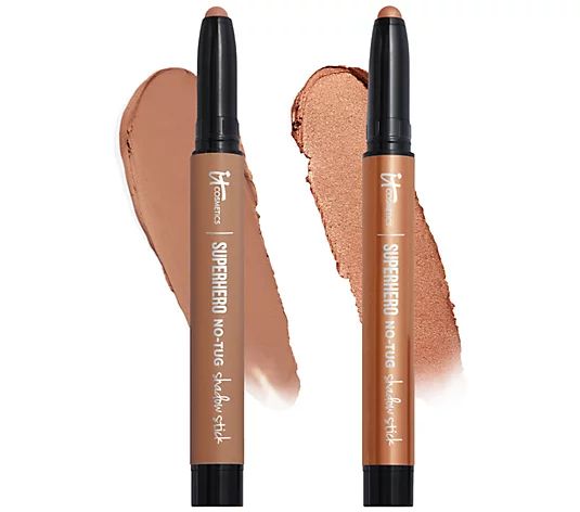 IT Cosmetics Superhero NoTug Waterproof Shadow Sticks Duo | QVC