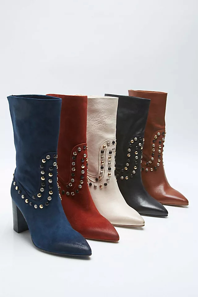 Studded Dakota Heel Boots | Free People (Global - UK&FR Excluded)