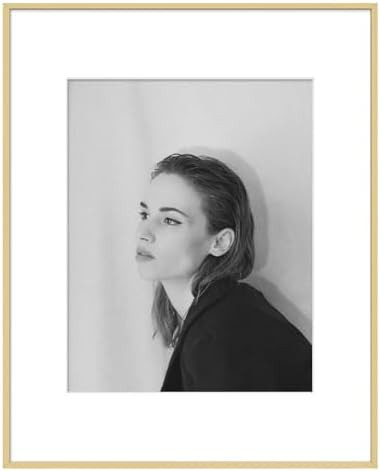 Golden State Art - 16x20 Aluminum Picture Frame - with Mat for 11x14 Photo or Without Mat for 16 ... | Amazon (US)