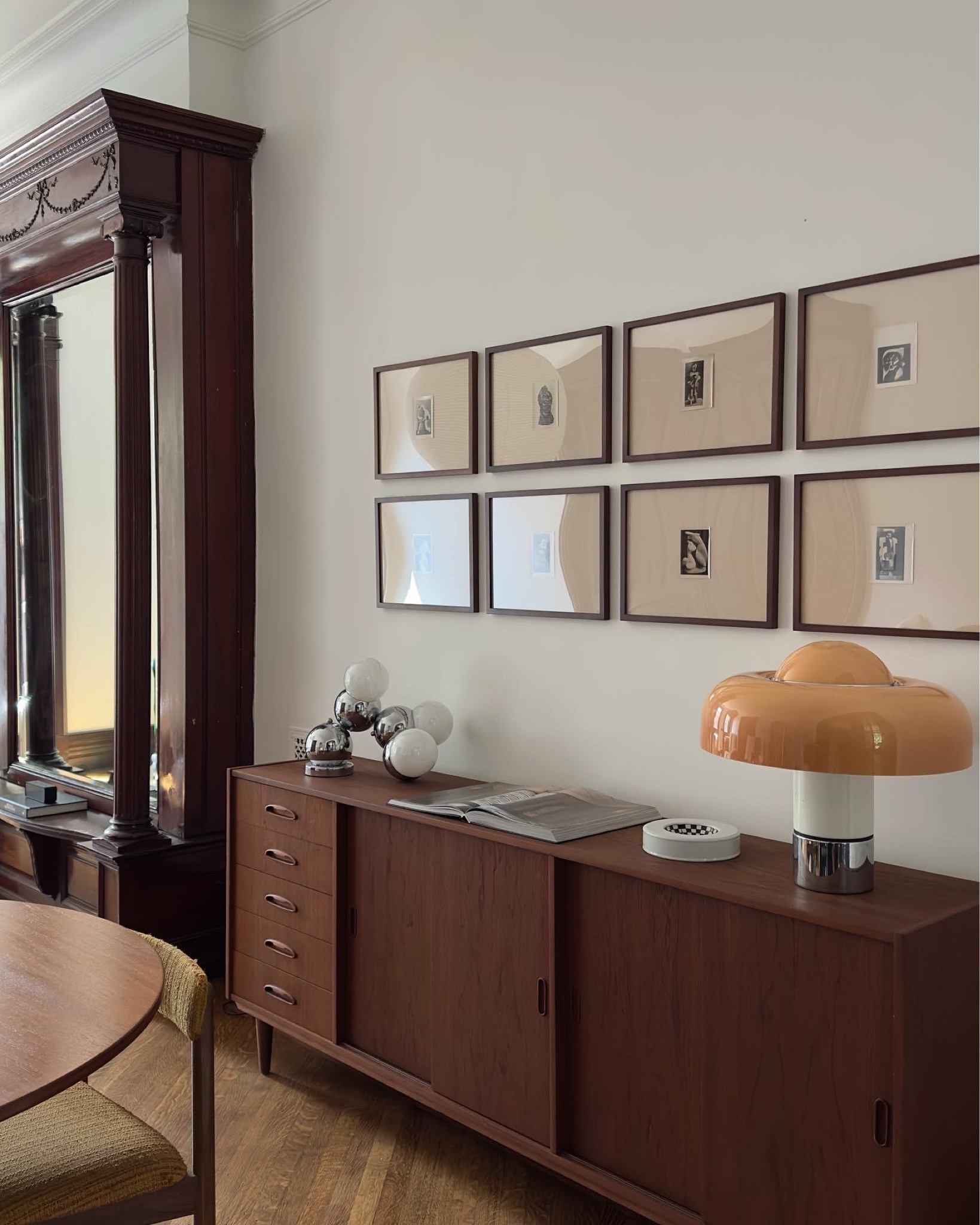 Another project in the dining space complete. If you missed my stories, I found these museum proofs at the flea and used affordable frames + mat board to do my own framing DIY. I’m so happy with how they turned out. What do you think? Next up is dining chair reupholstery, which is currently on hold while I torture myself with fabric choices 🫠


#LTKunder50 #LTKFind #LTKhome