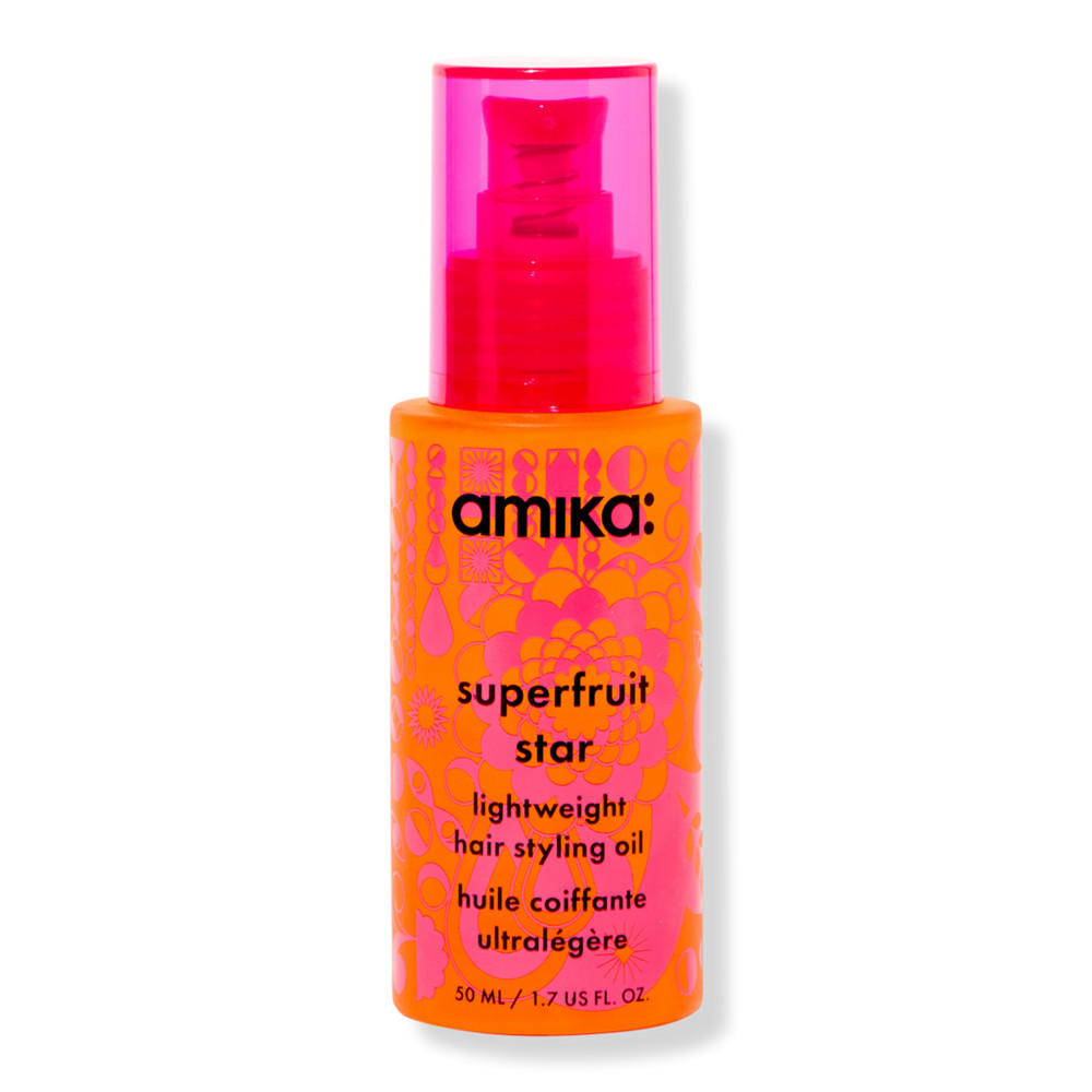amika Superfruit Star Lightweight Hair Styling Oil - 1.7 oz | Ulta