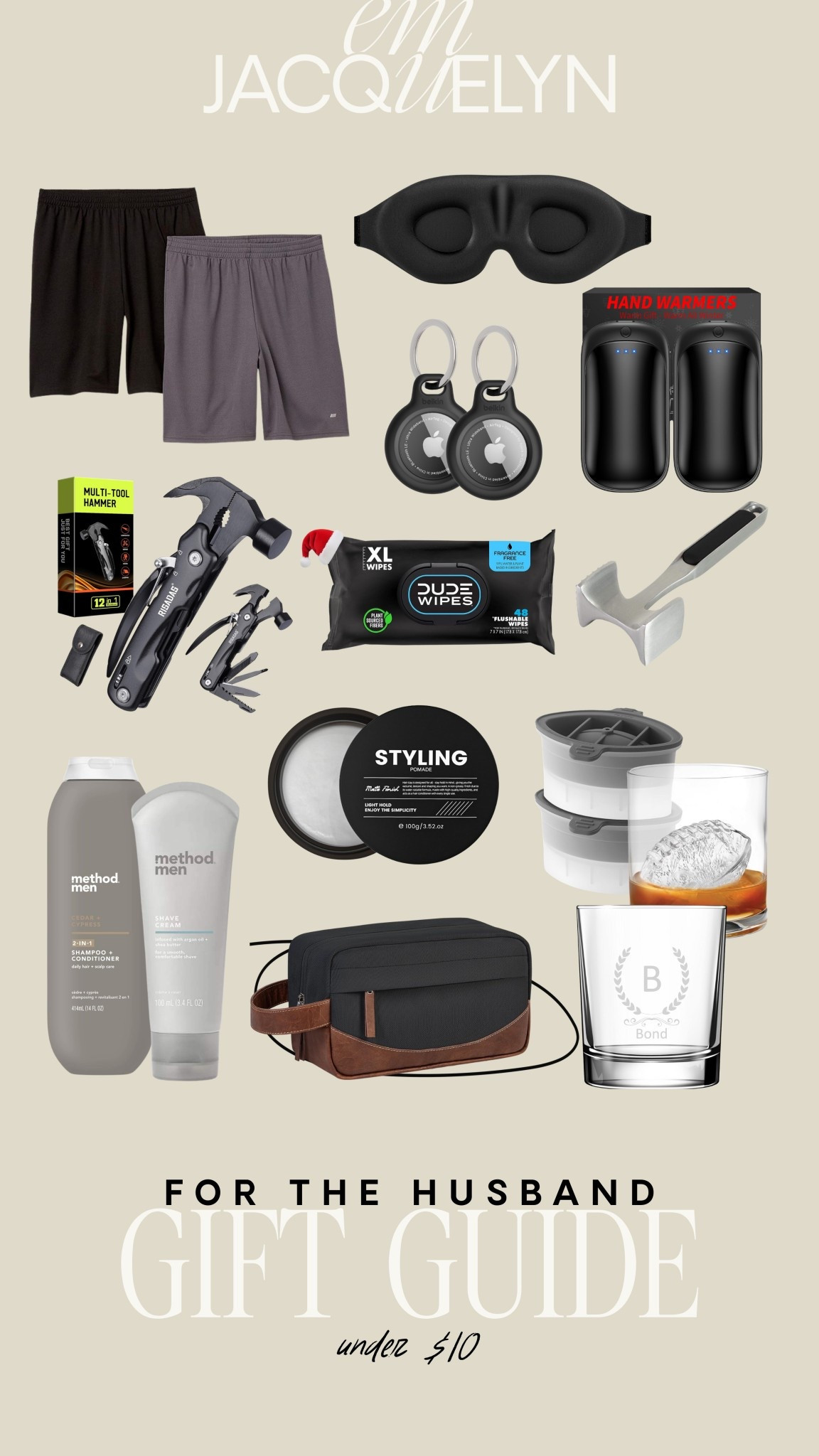 gift guide for the husband under $10!



#LTKSeasonal #LTKHoliday #LTKGiftGuide