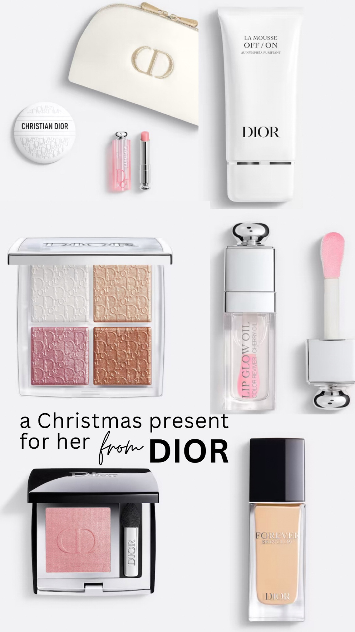 a Christmas present idea for her 🌲✨
presents for her
Dior #dior

#HolidayGiftIdeas #ChristmasJoy #GiftsForLovedOnes #SeasonOfGiving #FestiveSurprises #ChristmasWishlist #ThoughtfulGifts #SpreadCheer #GiftInspiration #ChristmasMagic #PresentPerfect #JoyfulGifting #ShareTheLove #GiftsThatMatter #GiftsForAll #TisTheSeasonToGive #CelebrateTogether #HolidayHappiness #GiftIdeas #ChristmasCheers#LTKHoliday 

#LTKbeauty #LTKSeasonal