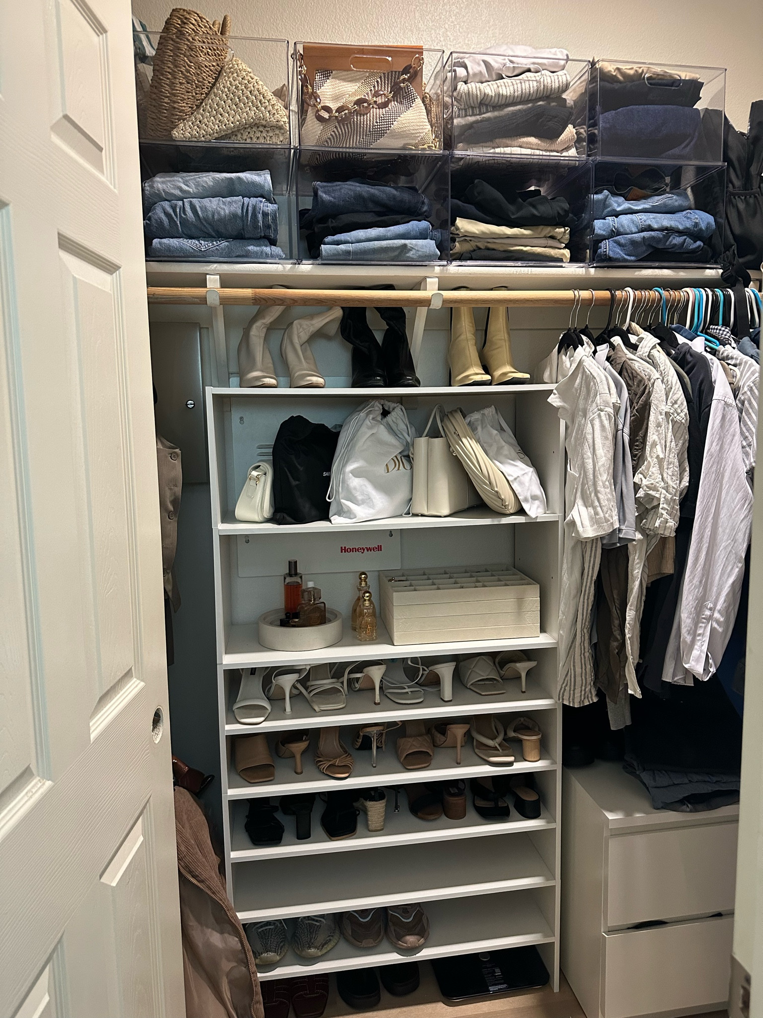 Shoe shelves and acrylic drawers 

#LTKFamily #LTKStyleTip #LTKHome