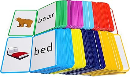 384 Concentration and Memory Matching Card Game Playing Cards - Includes Animals, Food, Family, a... | Amazon (US)