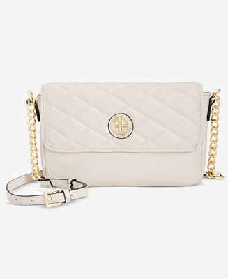 E/W Quilted Crossbody Bag, Macy's Exclusive | Macy's