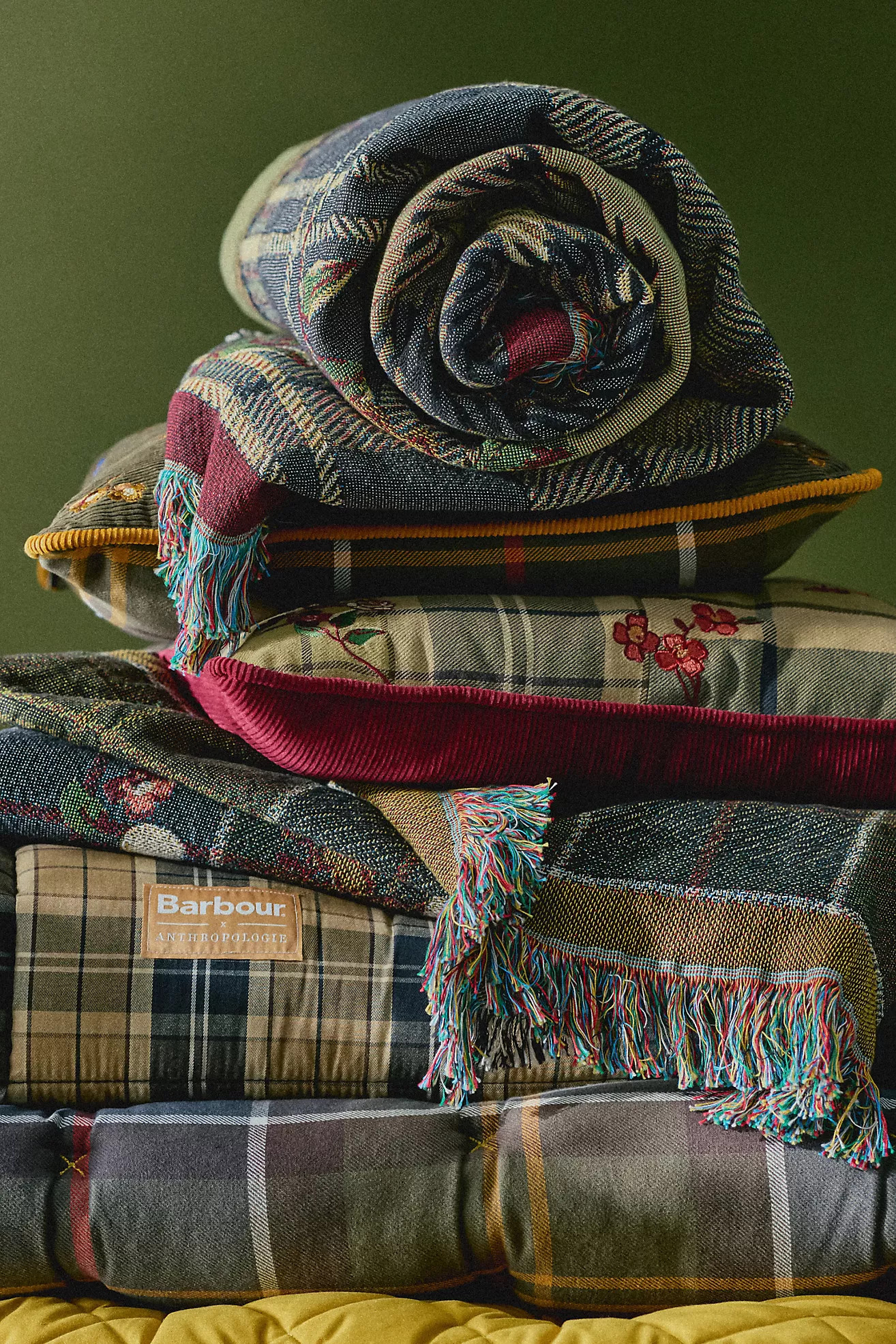 Babour x Anthropologie Cotton Woven Throw Blanket | Anthropologie (UK)