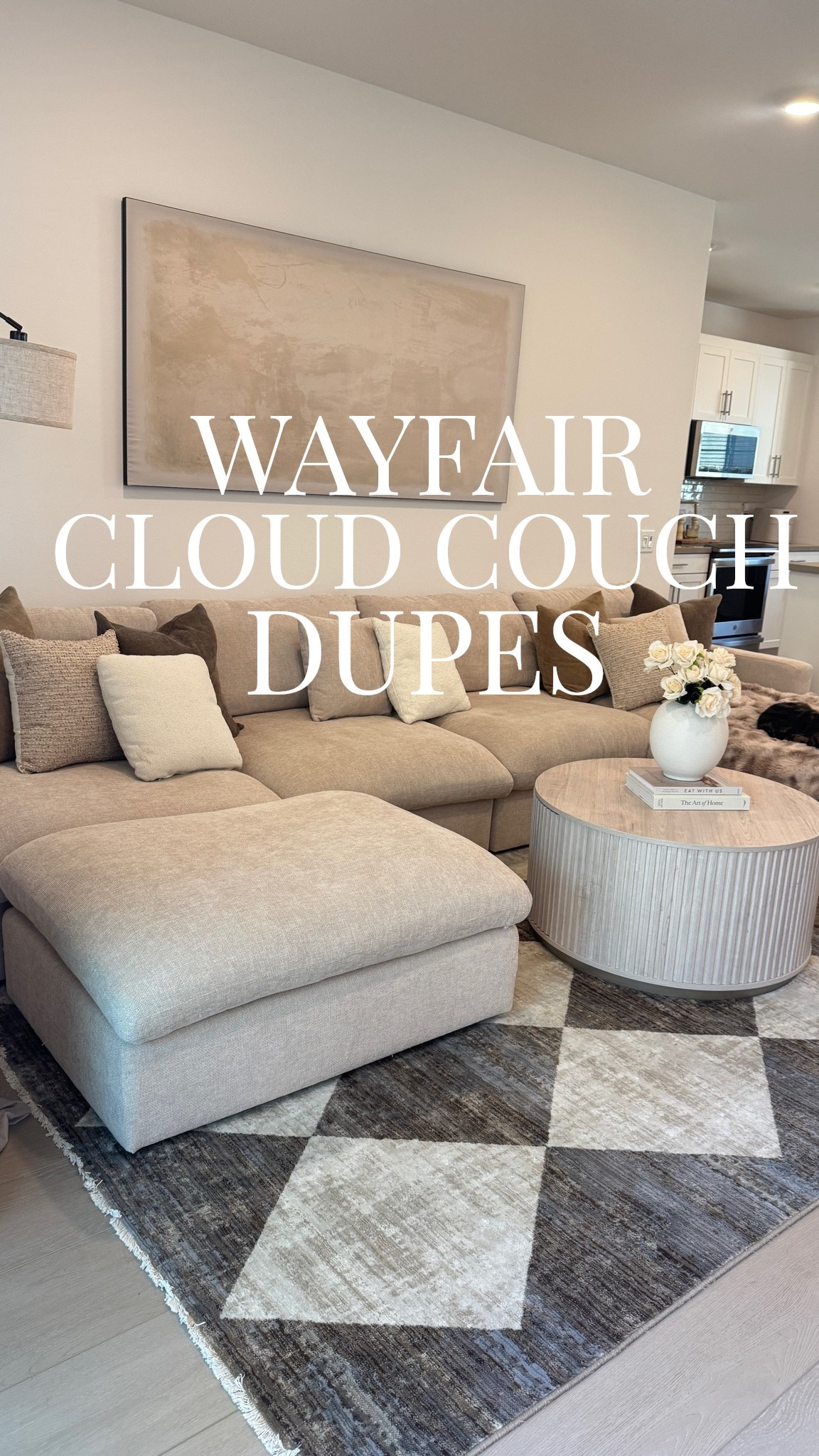 my wayfair cloud couch dupe is 155 inches long, which is almost 13 feet! 

So I'll have it tagged first, but then I'm also sharing all my favorite affordable couches from wayfair that are similar; but smaller🤗

#cloudcouch #wayfaircouch #cloudcouchsectional #sofa #affordablecouch

#LTKU #LTKHome #LTKSaleAlert