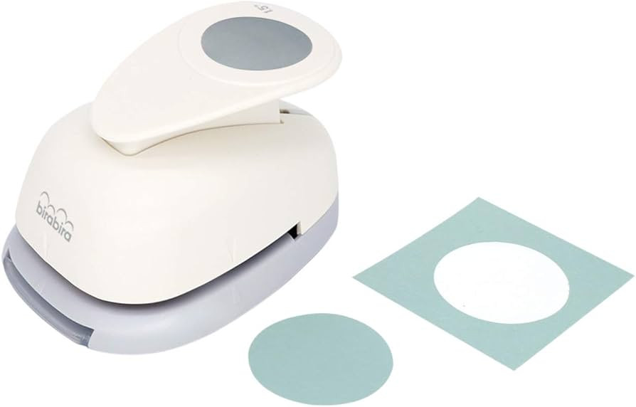 1.5 inch Circle Lever Action Craft Punch for Paper Crafting Scrapbooking Cards Arts | Amazon (US)