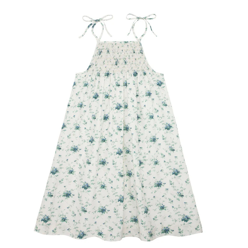 girls brock collection x minnow classic fleur smocked dress | minnow