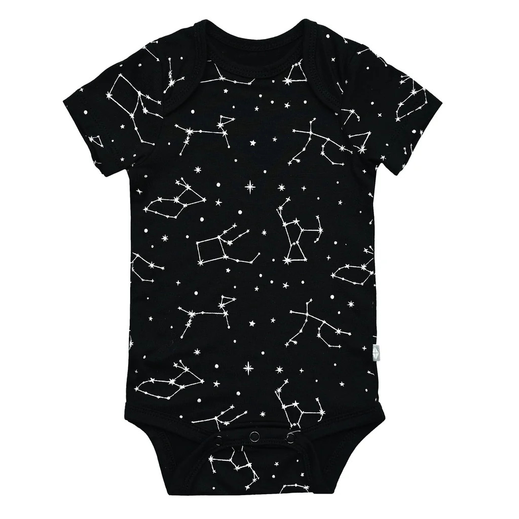 Bodysuit in Midnight Constellation | Kyte BABY
