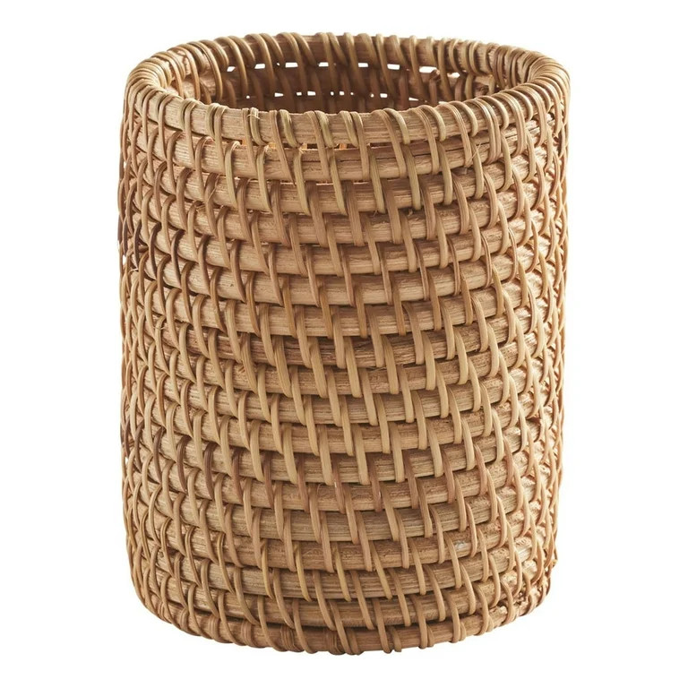 Better Homes & Gardens Natural Rattan Toothbrush Holder | Walmart (US)