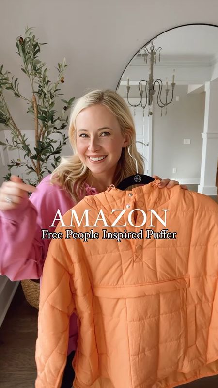 Sized up to a M for oversized fit

Amazon find / free people / puffer coat / light weight jacket / pullover / amazon fashion / spring fashion 

#LTKstyletip