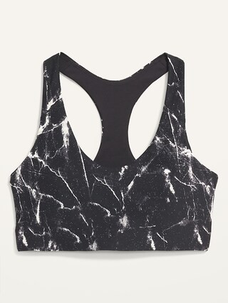 Medium Support PowerSoft Racerback Sports Bra for Women 2X-4X | Old Navy (US)