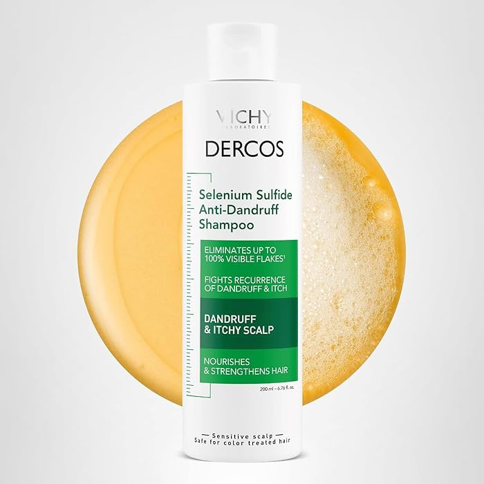 Dercos Dandruff Shampoo, Antifungal Dry Scalp Treatment & Itchy Scalp Relief, Prescription Streng... | Amazon (US)