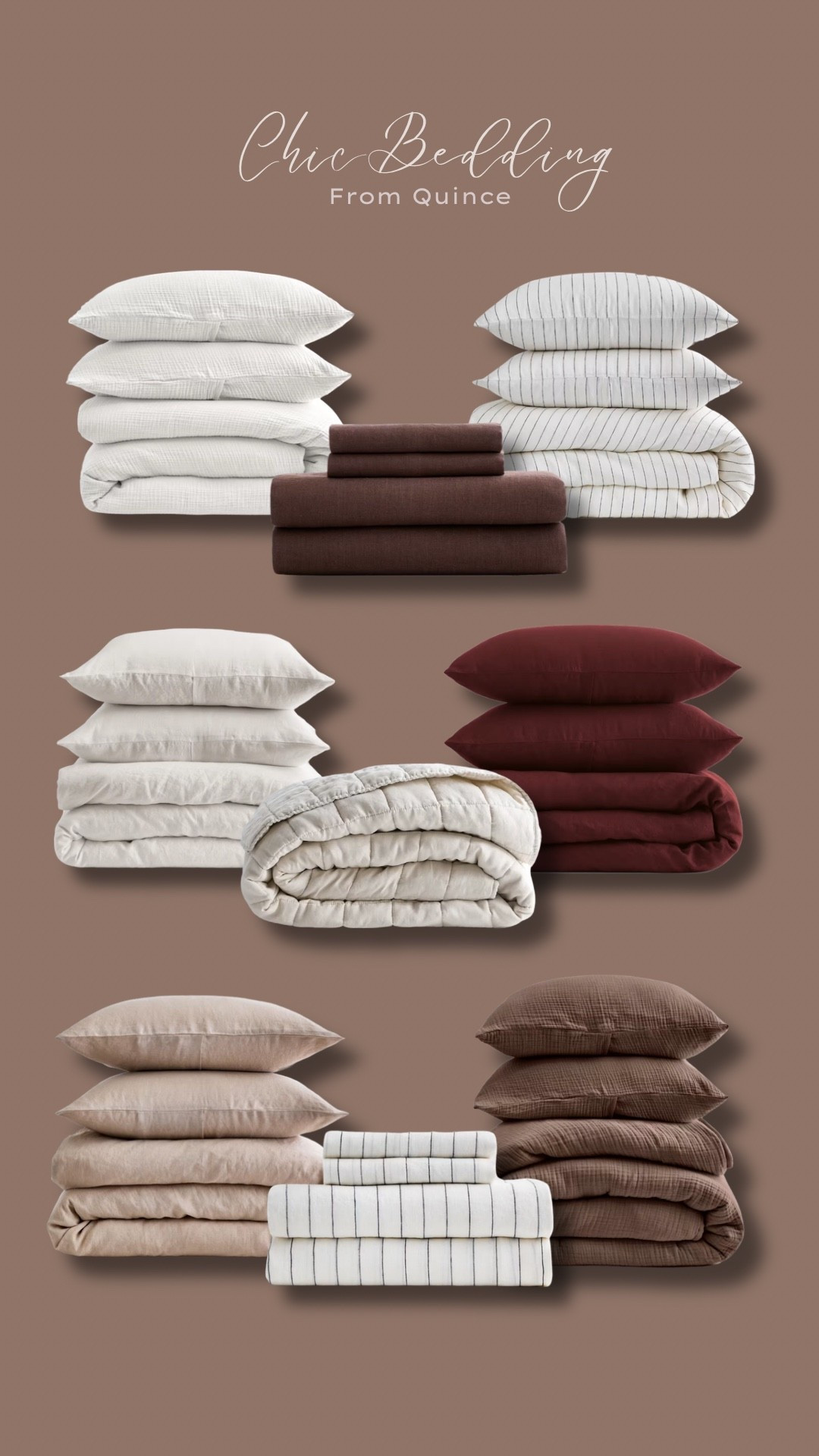 Chic bedding from Quince #QuincePartner @onequince 