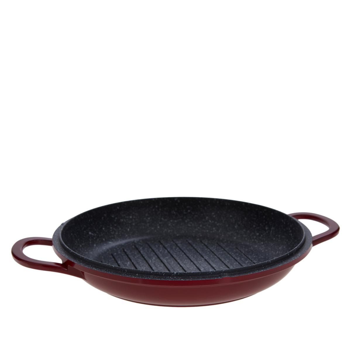Curtis Stone 11" Cast Aluminum Grill Pan Refurbished | Target