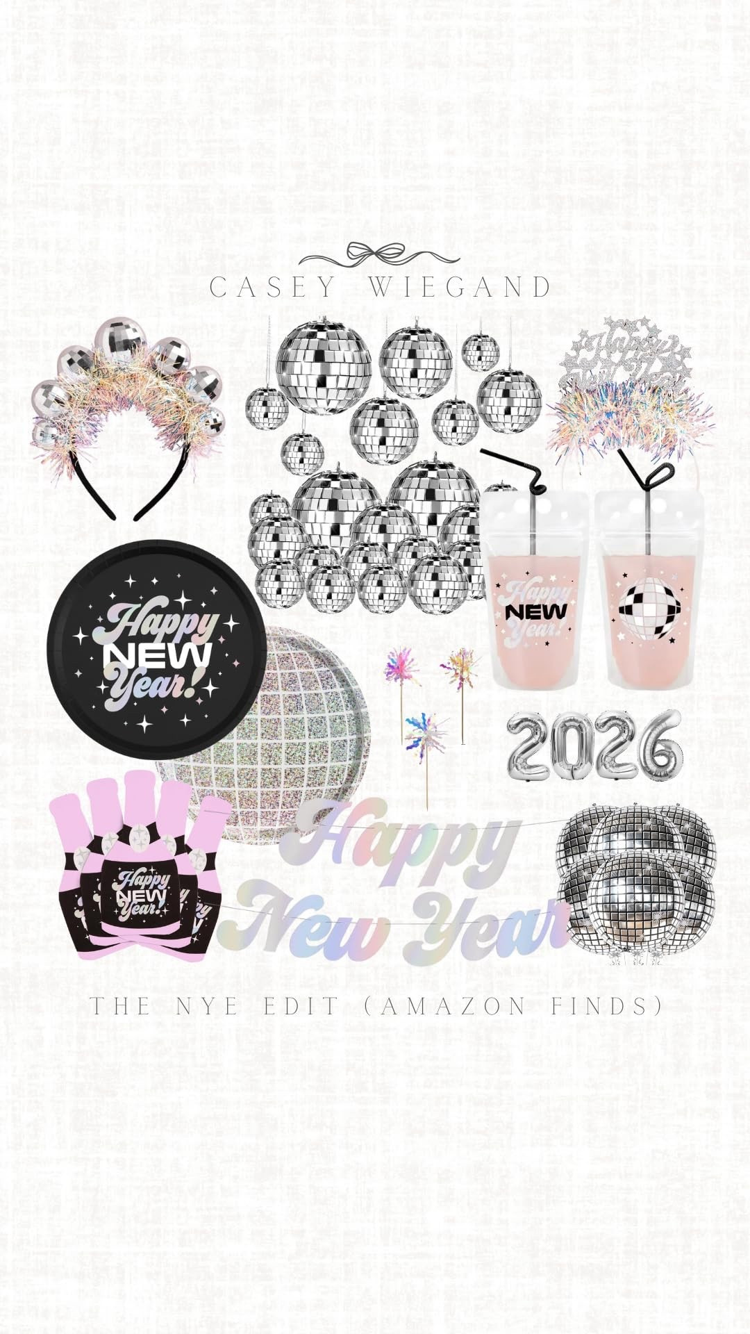 Get ready to celebrate with these sparkly Amazon finds for New Year's Eve! Perfect for a festive night. #NYEDecor

#LTKSeasonal #LTKootd #LTKHoliday