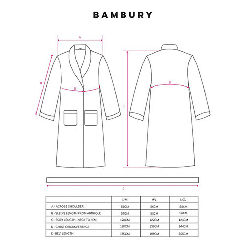 Bambury Bitter Chocolate Microplush Bath Robe | Temple & Webster | Temple & Webster AU
