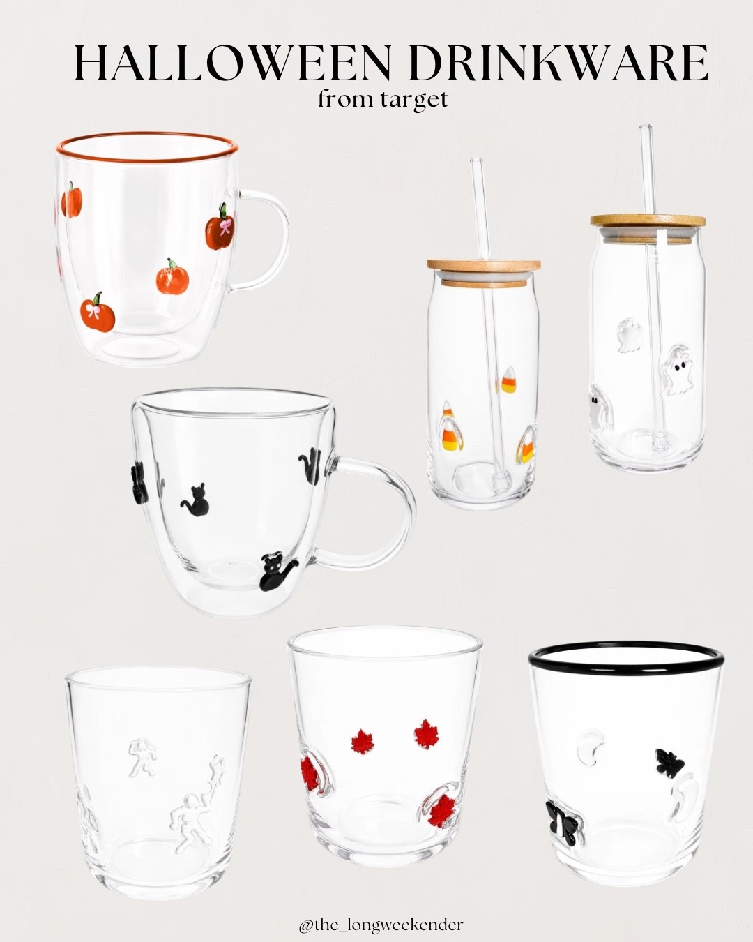 Halloween + Fall drinkware from Target! These make great gifts + perfect for entertaining 🎃

#LTKHome #LTKfoodie