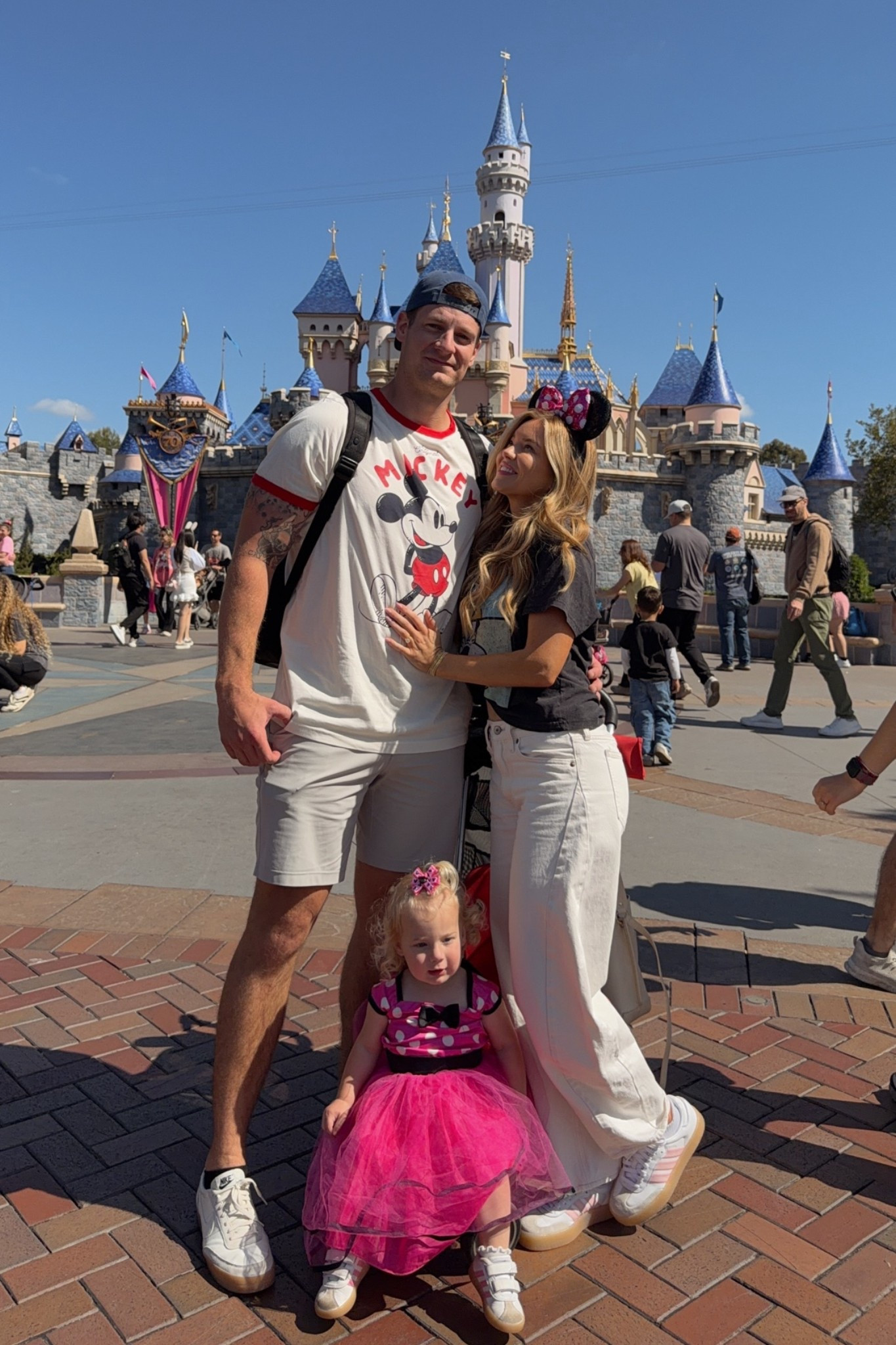 disney outfit! tee: large, jeans: 24 regular