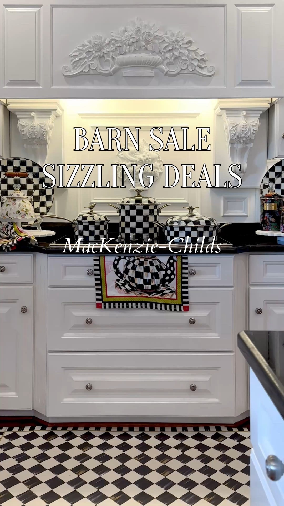 Get excited because some of my favorite MacKenzie-Childs pieces are part of the Barn Sale — including my Courtly Check Cookware! I use mine every day and honestly love it just as much for decorating as I do for cooking… it’s that beautiful. Classics that make the most stunning gifts for weddings, bridal showers, housewarmings, or even early Christmas shopping. 💛 These are pieces you’ll treasure forever!

#barnsale2025


#LTKHome #LTKSaleAlert #LTKParties