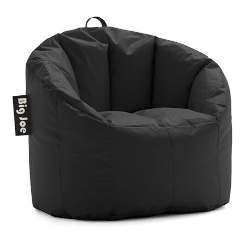 Big Joe Milano Beanbag Chair Stretch Limo Black Smartmax | Amazon (US)